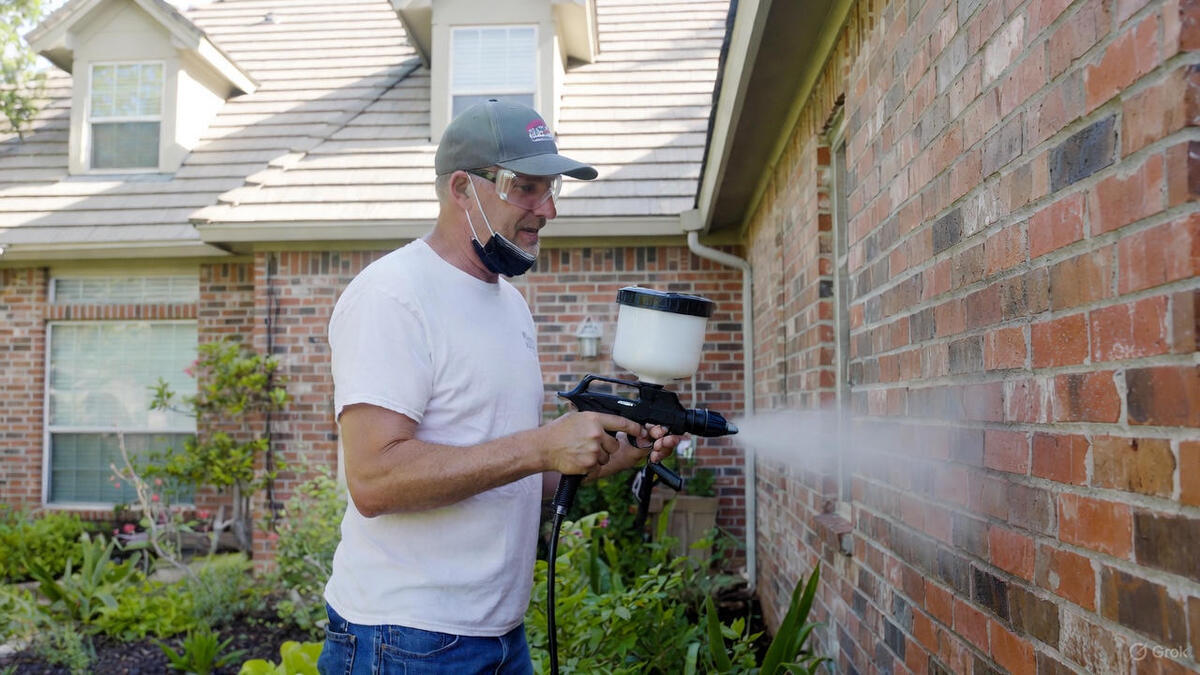 Professional application of brick sealant and waterproofing in Fort Worth, TX – breathable masonry protection by expert contractors