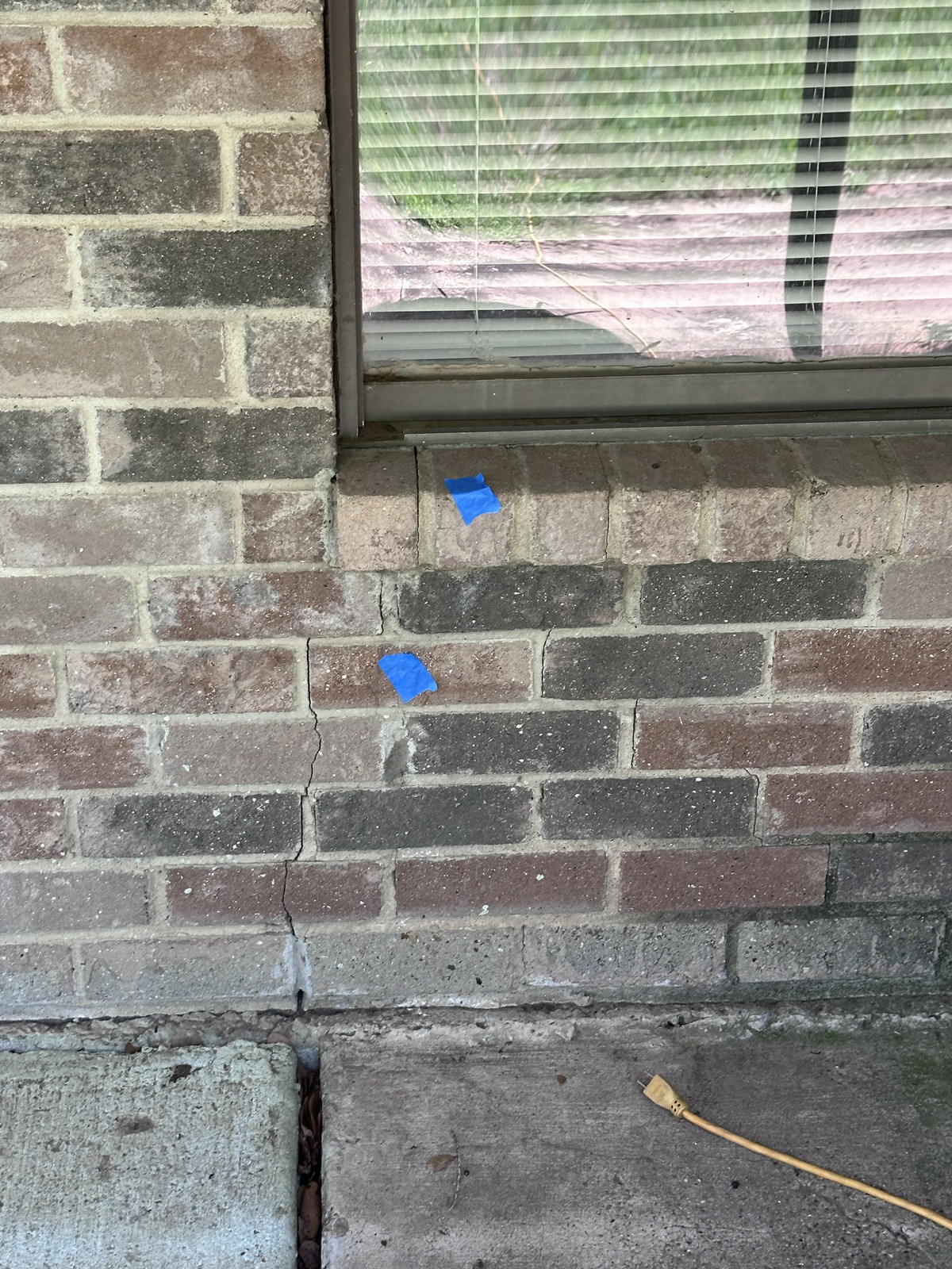 Foundation settlement causing brick mortar cracks in Fort Worth, TX – professional structural masonry restoration services