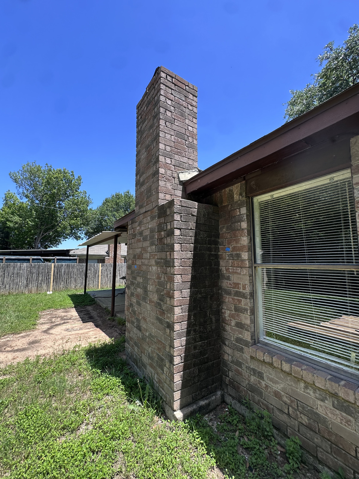 Chimney Rebuild – professional masonry work by Fort Worth Brick Repair serving Arlington, TX